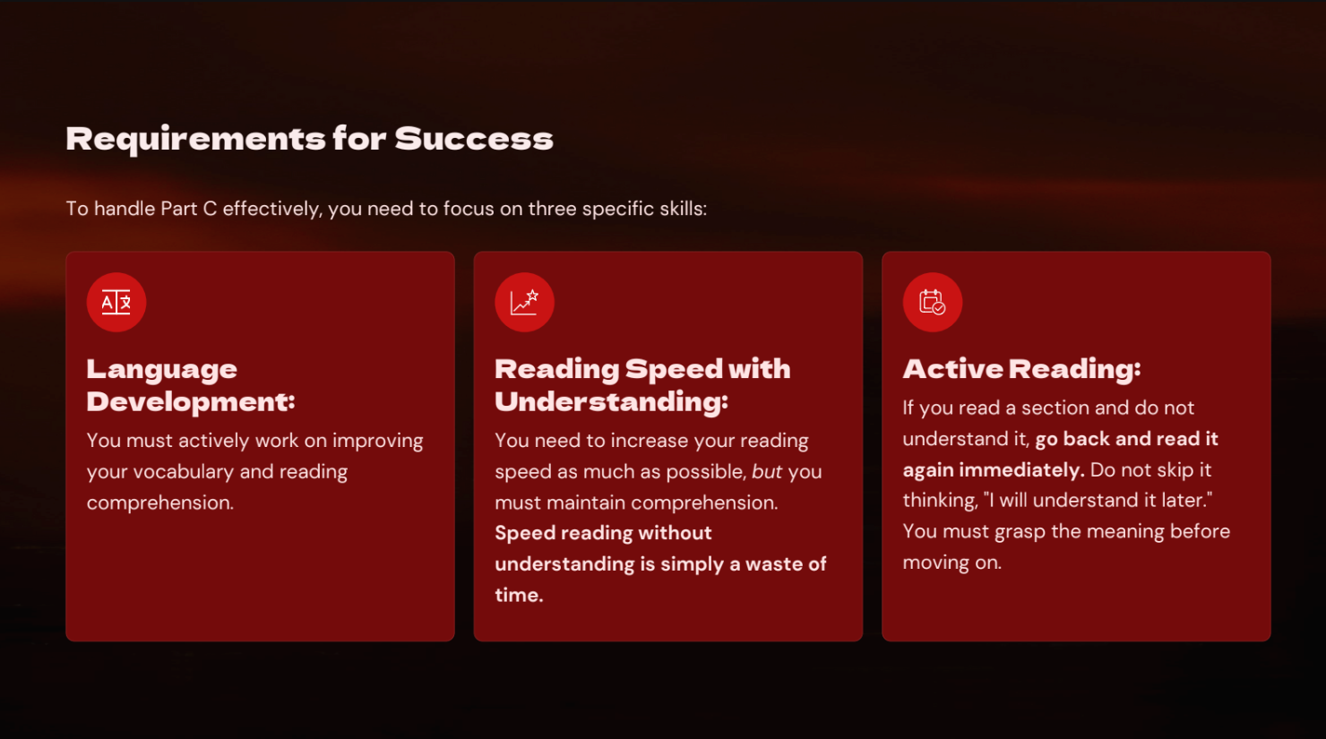 OET Reading subtest preview on the OET Ultimacy platform