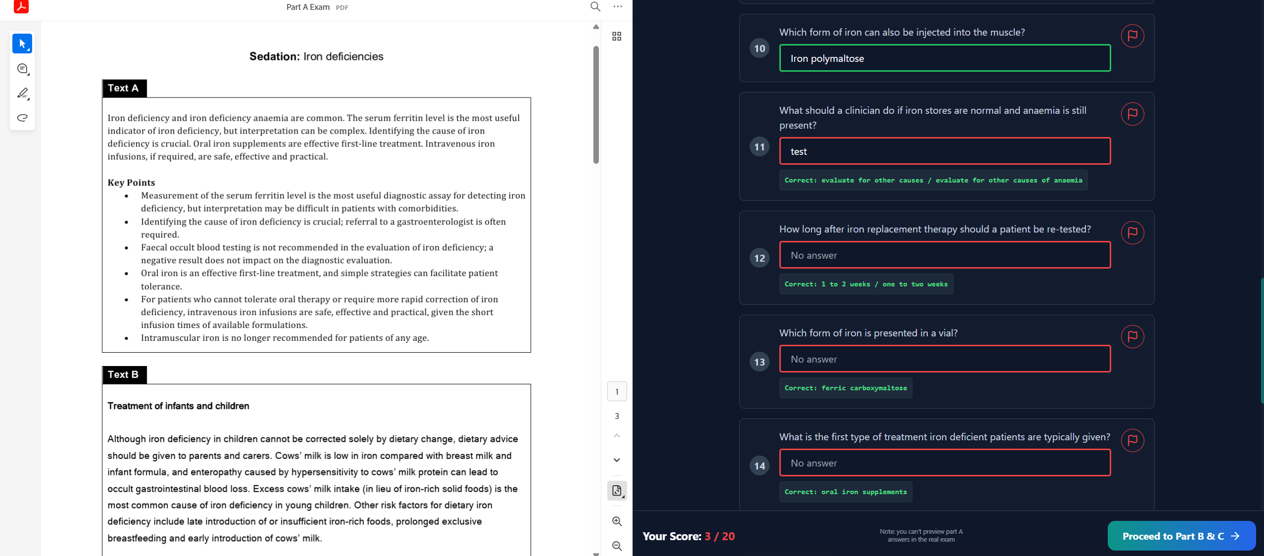 OET Ultimacy Premium — OET Reading vocabulary and exam materials